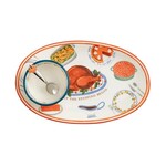 Mud Pie Turkey Dinner Tray and Dip Set