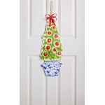 Mud Pie Christmas Tree Door Hanger