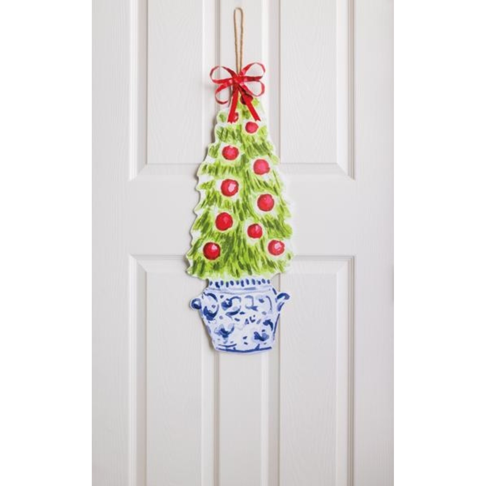 Mud Pie Christmas Tree Door Hanger