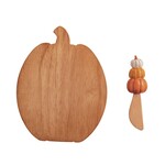 Mud Pie Pumpkin Board with Triple Pumpkin Spreader Set