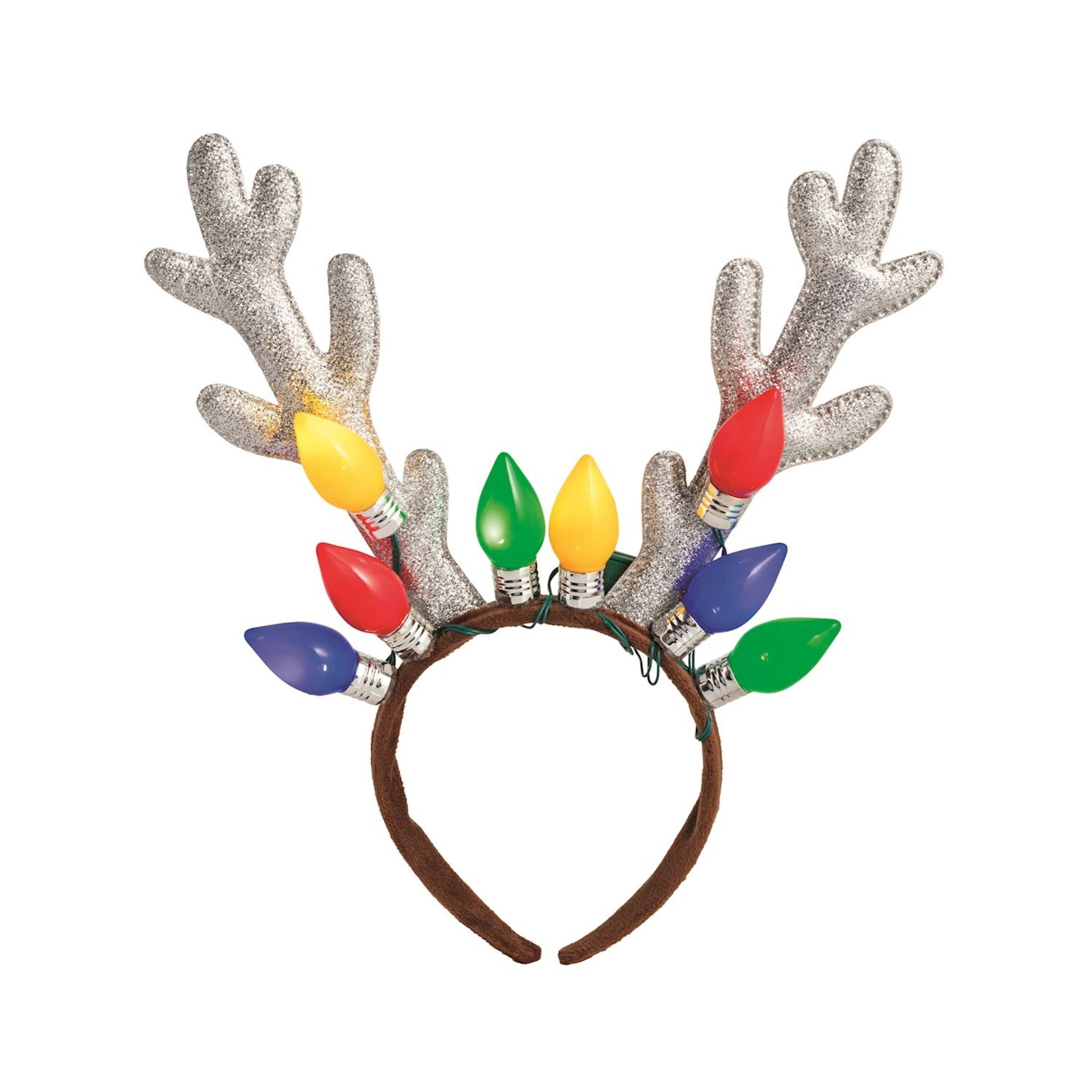 Mud Pie Light-Up Reindeer Headband