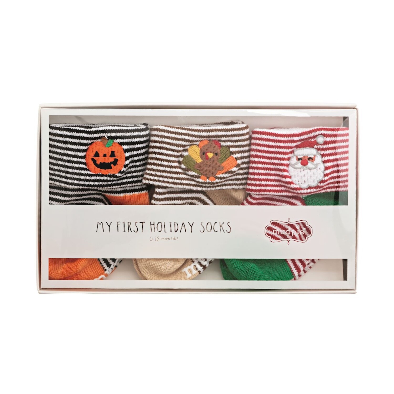 Mud Pie My First Holiday Socks