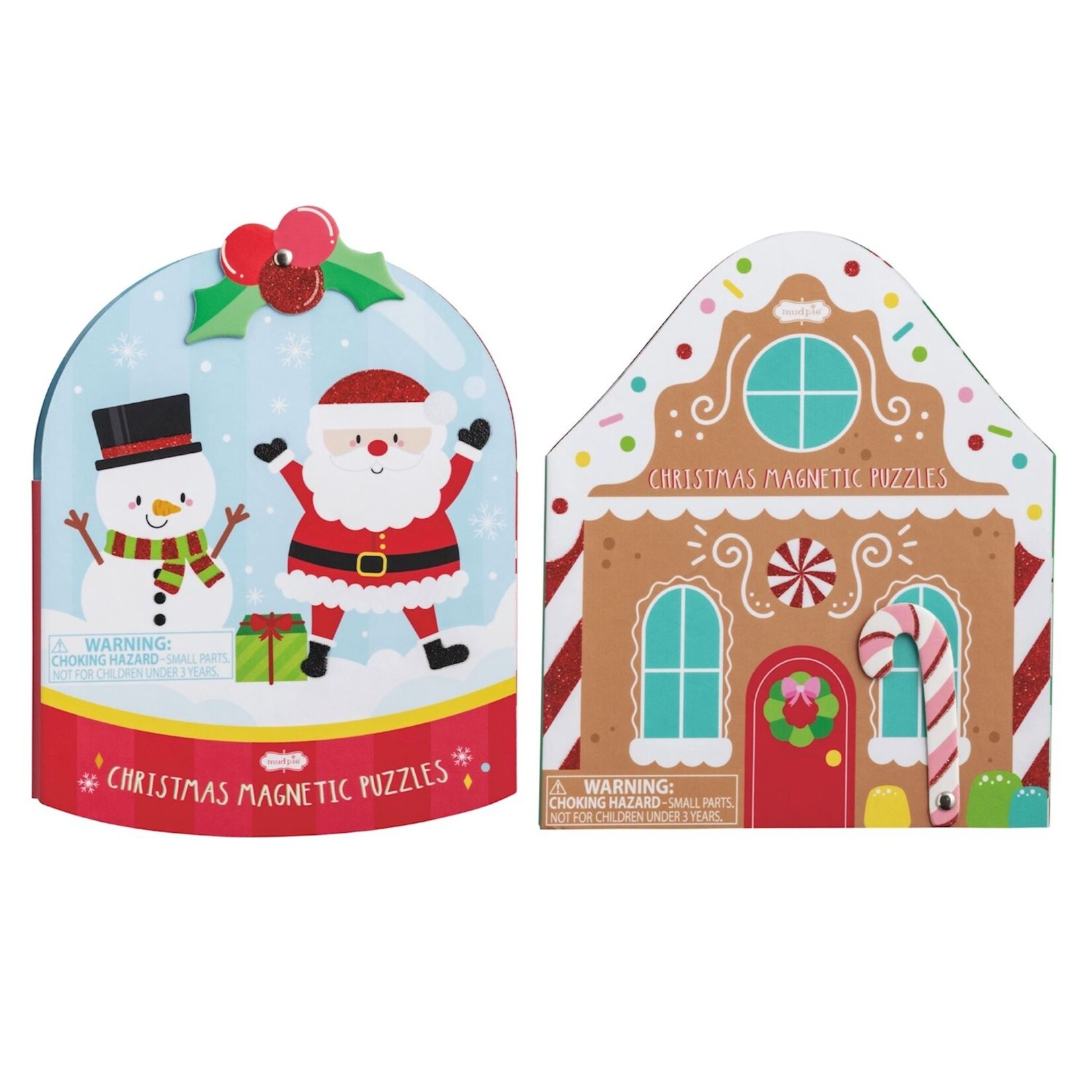 Mud Pie Christmas Holiday Magnetic Book