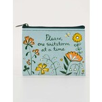 Blue Q Blue Q Please, One Shitstorm At A Time Coin Purse