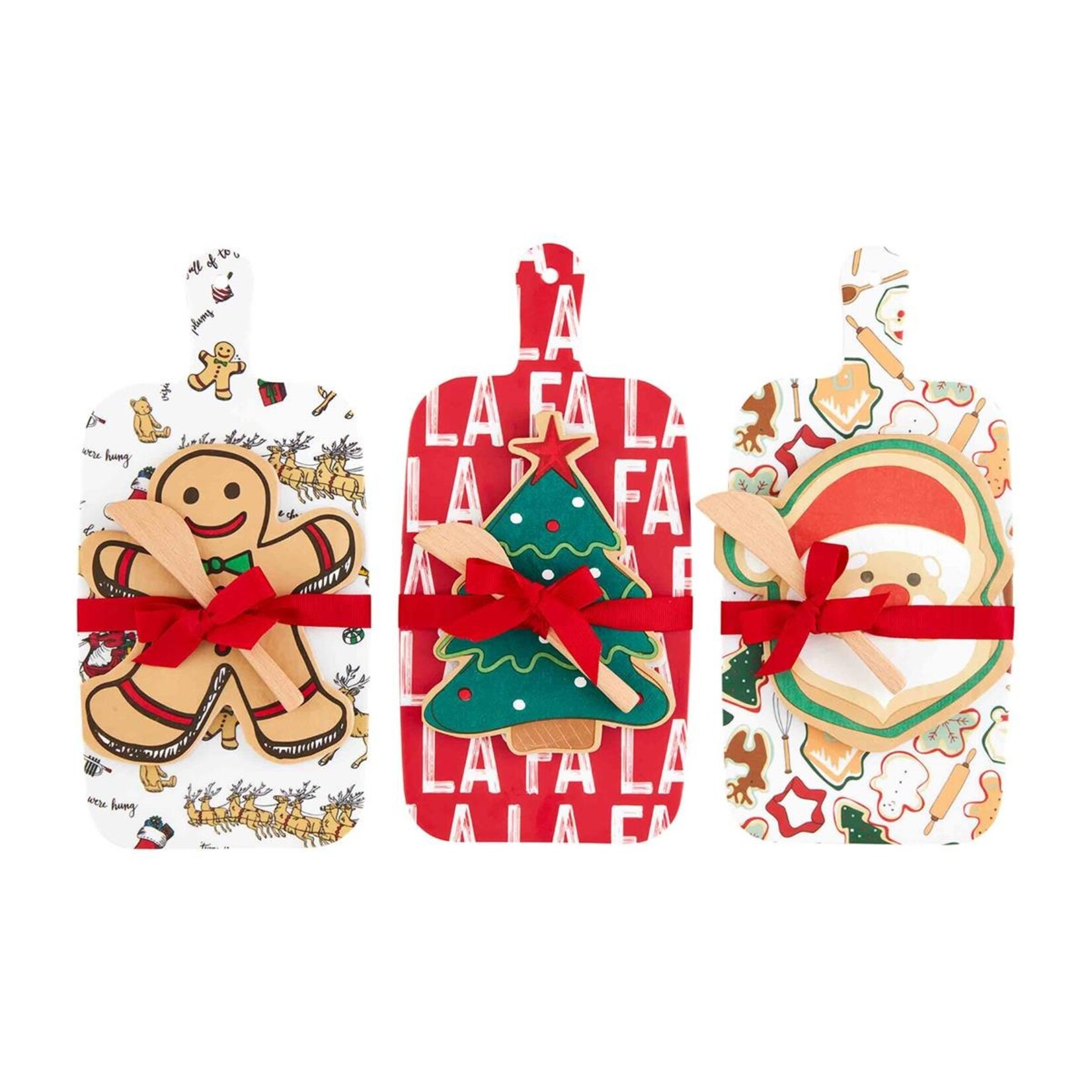 Mud Pie Christmas Melamine Board Set