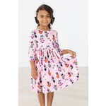 Mila & Rose Mila & Rose Purr-fectly Spooky Twirl Bodysuit-