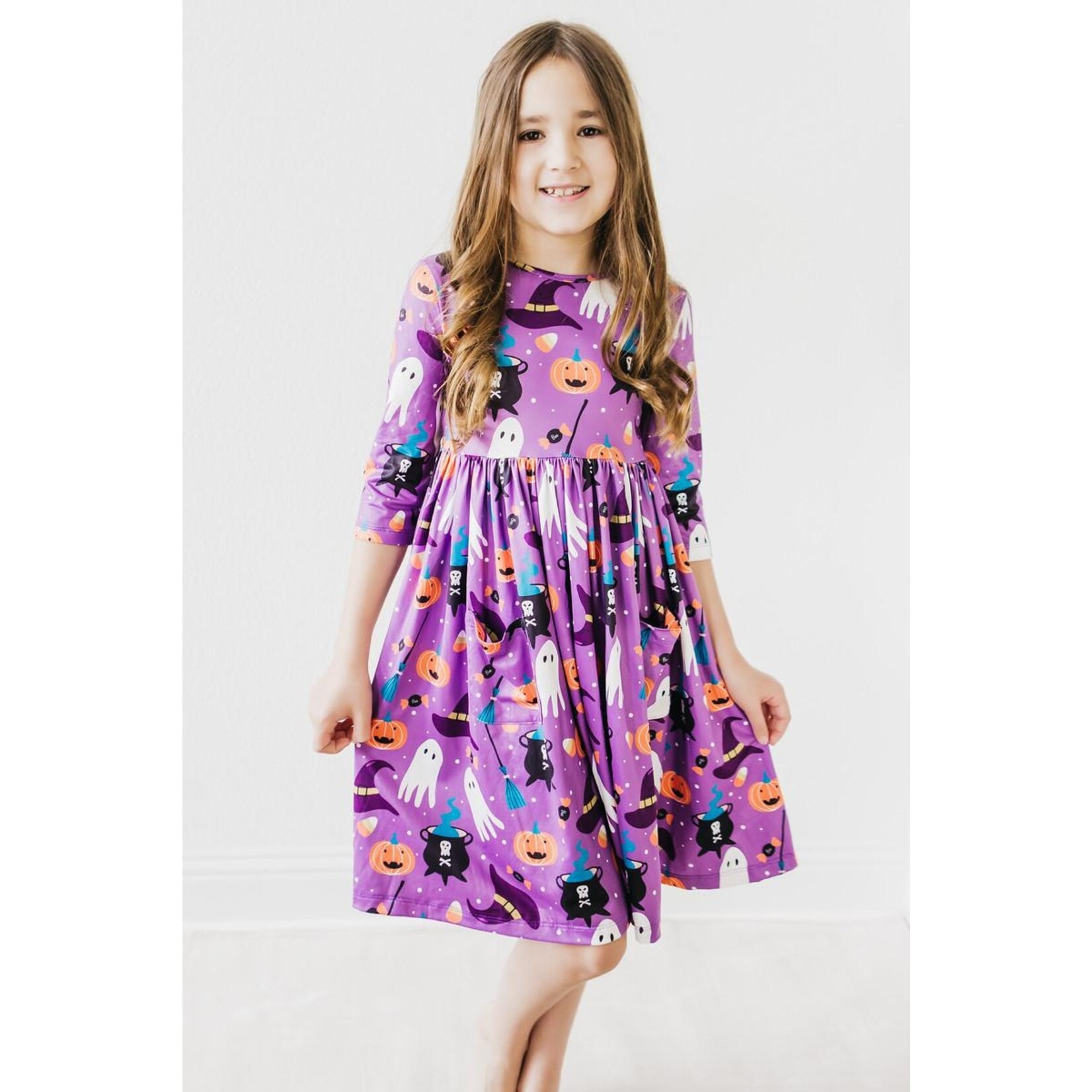Mila & Rose Mila & Rose No Tricks 3/4 Sleeve Dress