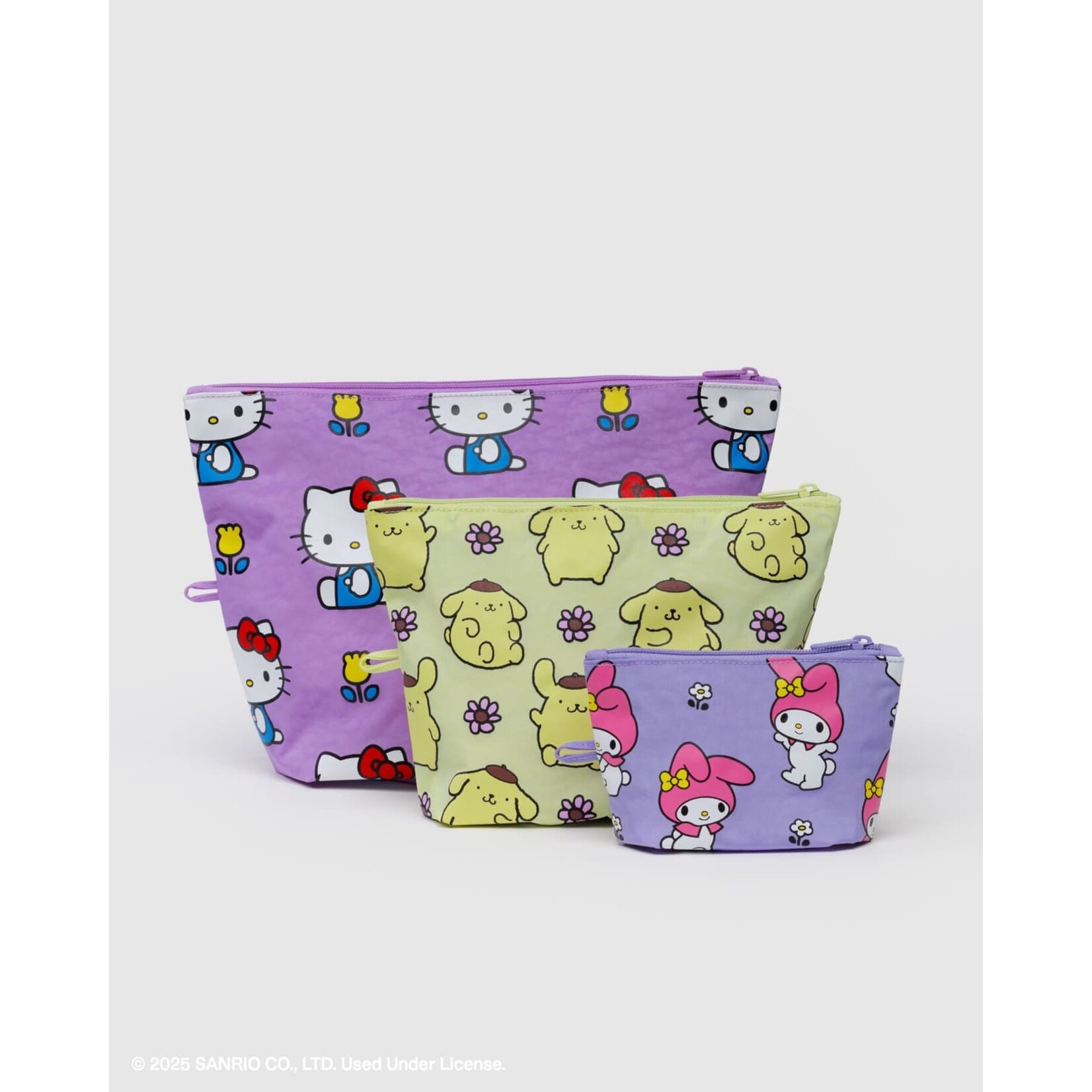 BAGGU BAGGU Hello Kitty and Friends Florals Go Pouch Set