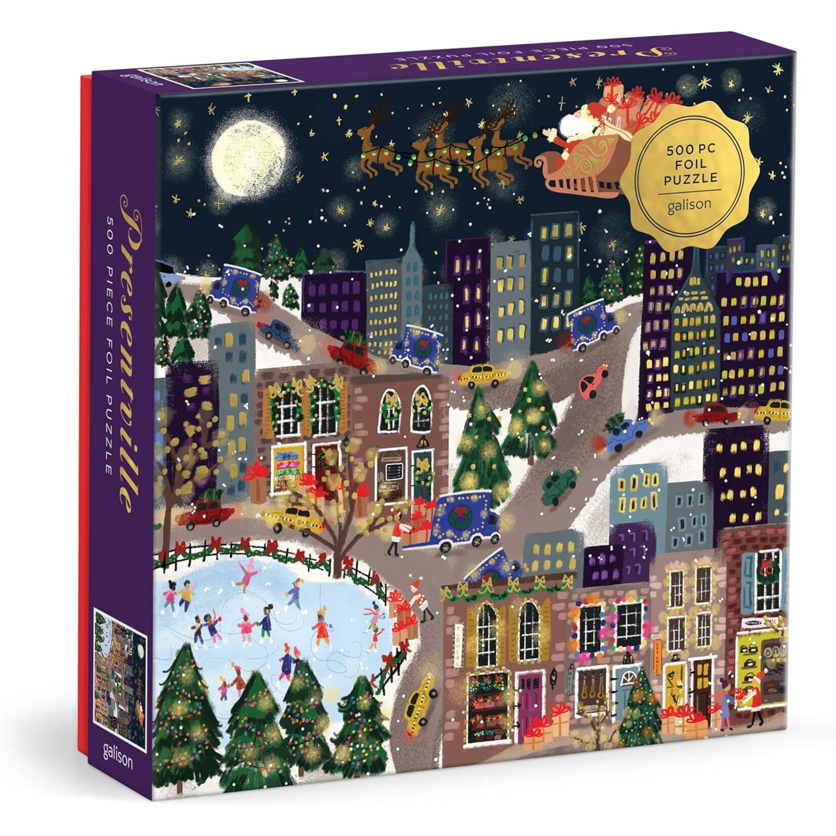 Hachette Book Group Presentville 500 Piece Foil Puzzle