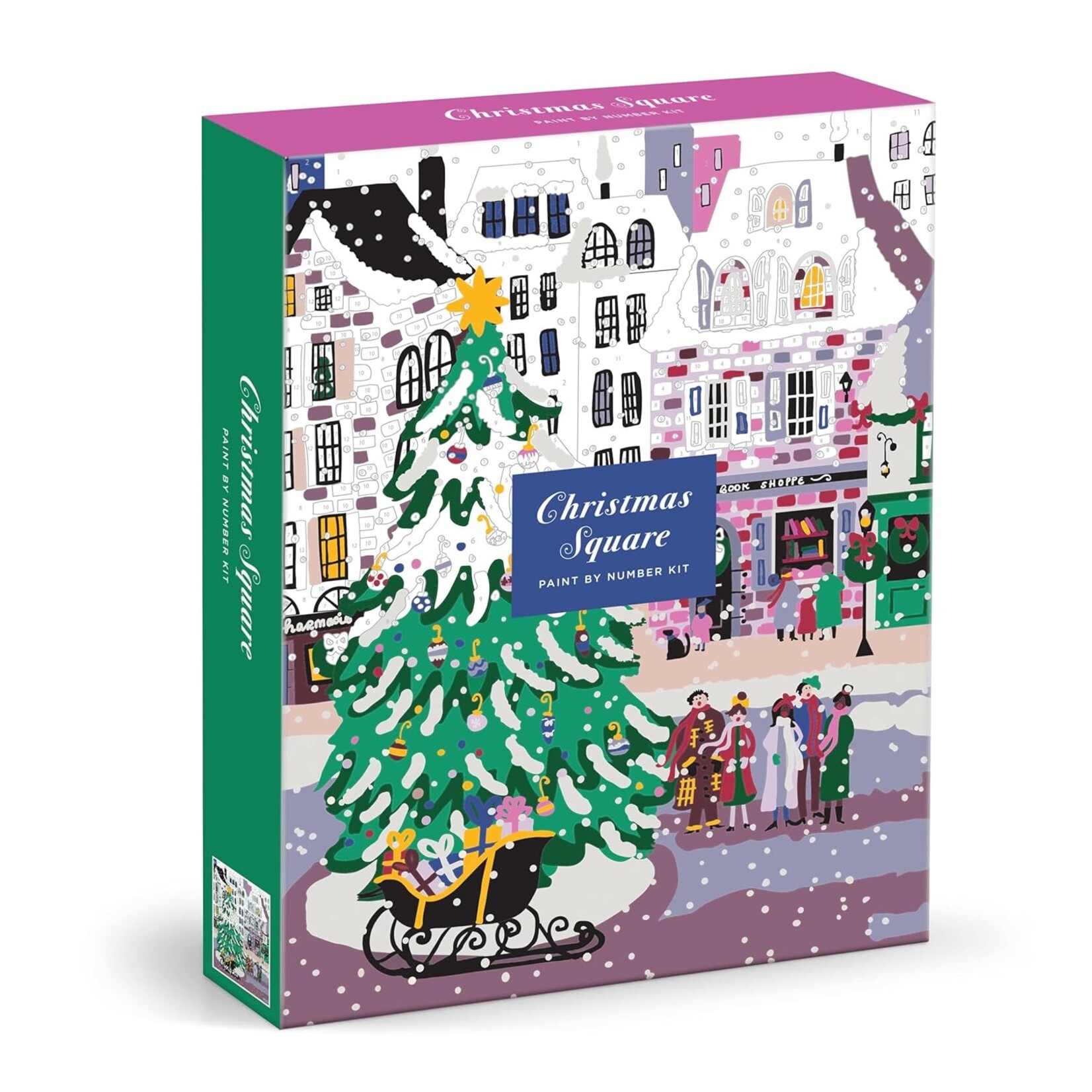 Hachette Book Group Christmas Square Paint by Number