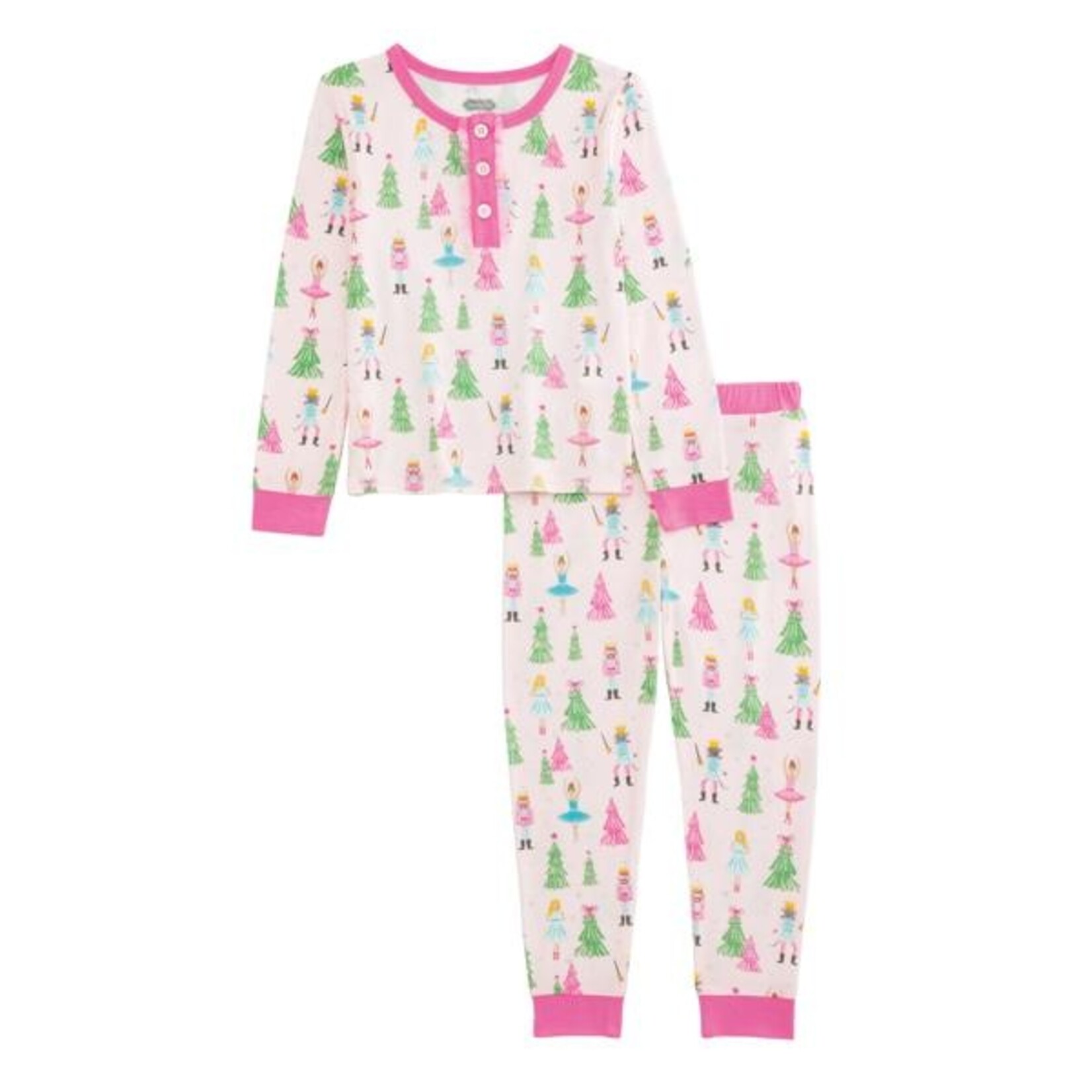 Mud Pie Nutcracker Print Pajamas