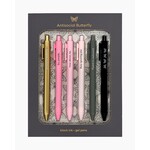 Snifty Antisocial Butterfly Black Ink Gel Pen