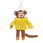 Abbott Monkey with Banana Ornament