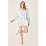 P.J. Salvage P.J. Salvage Night Shirt Flannels Light Mint