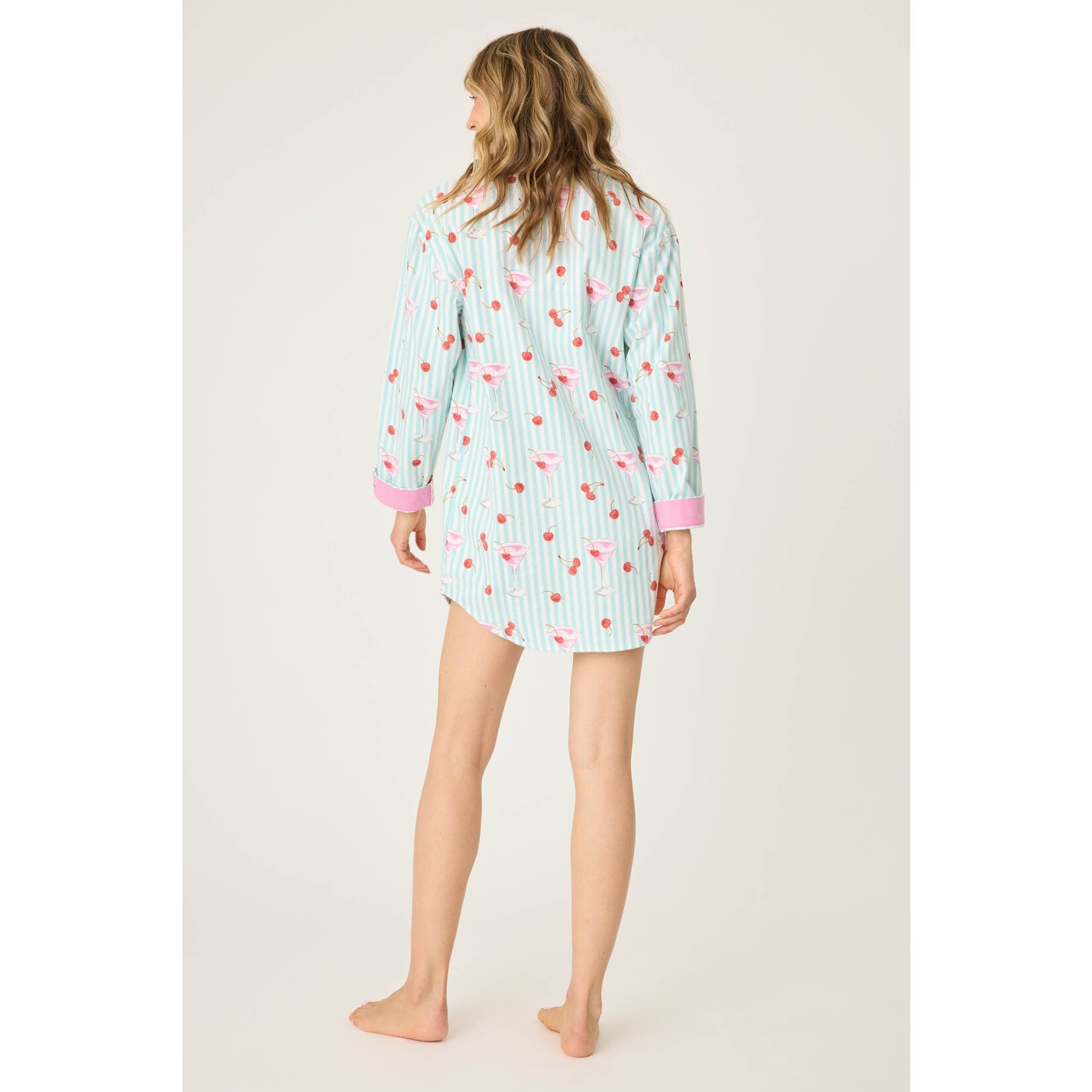 P.J. Salvage P.J. Salvage Night Shirt Flannels Light Mint