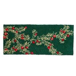 tag Winter Sprig Estate Coir Door Mat