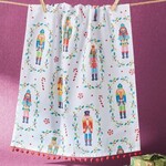 Peking Handicraft Angela Staehling Nutcracker Dish Towel