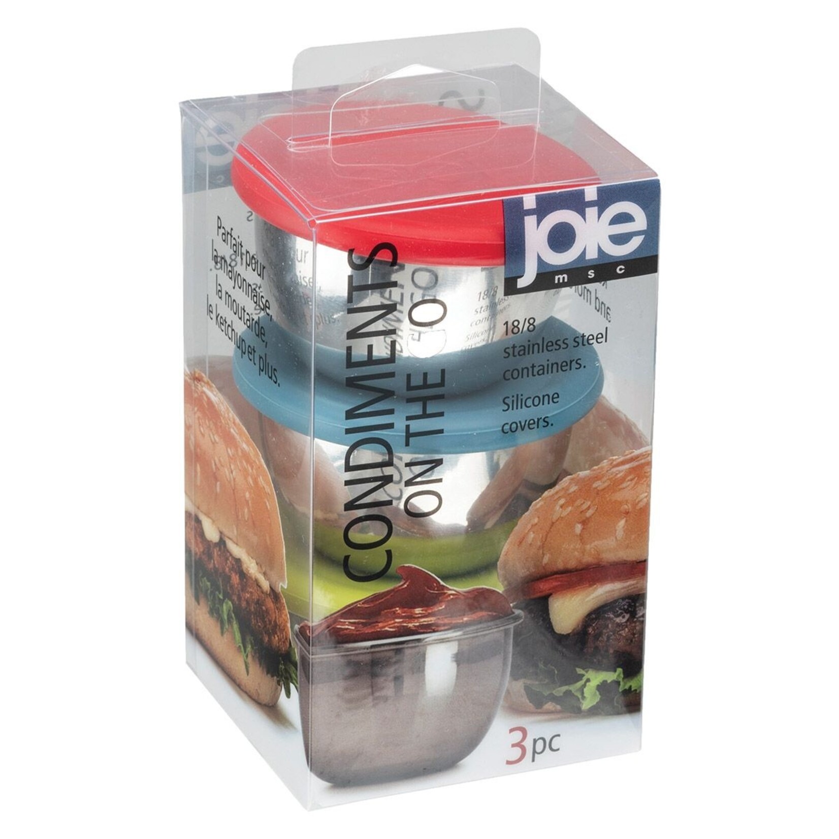 HIC Harold Import Co Condiment Containers