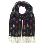 Fraas The Scarf Company Fraas Colorful Fir Trees Cashmink Scarf