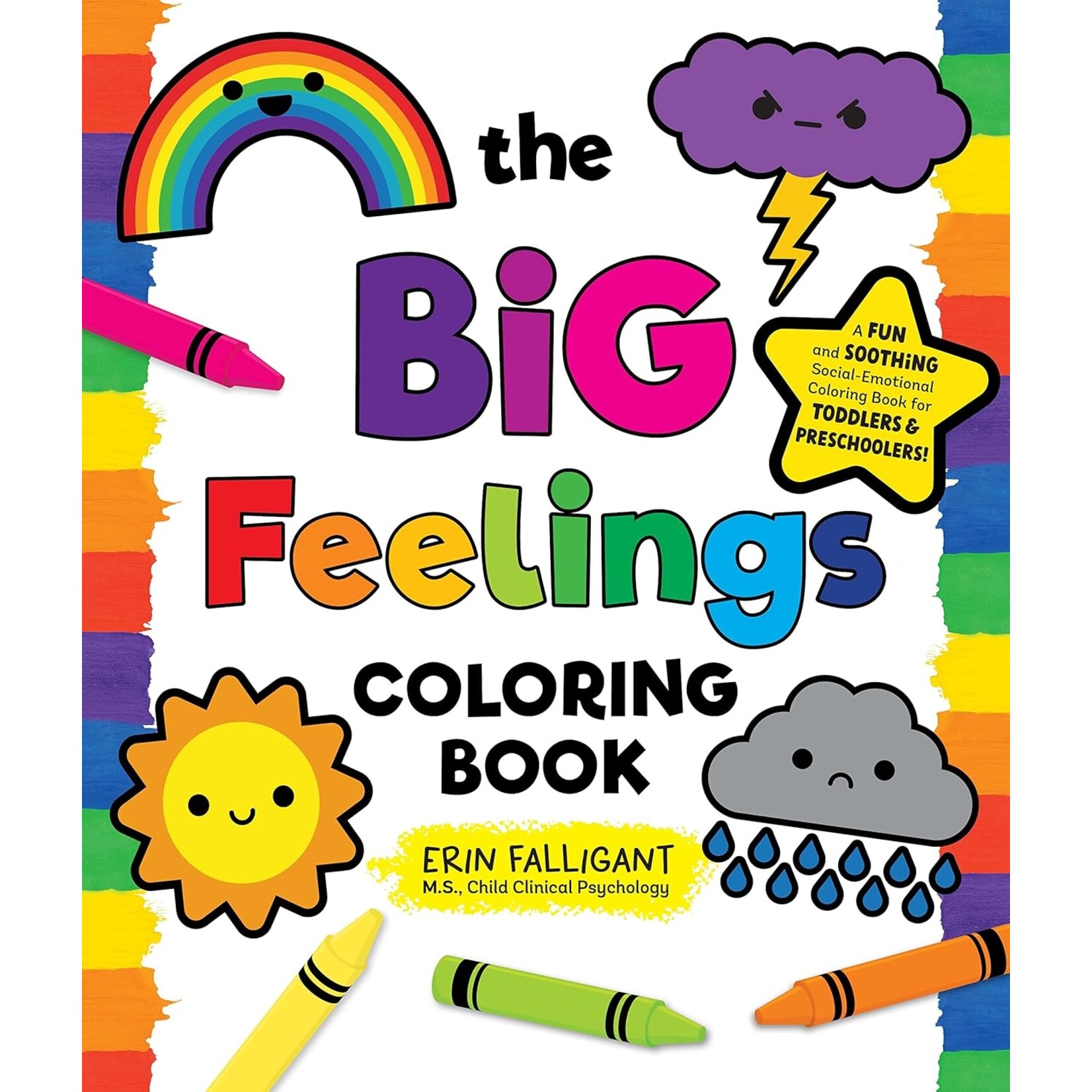MPS The Big Feelings Coloring Book A Fun and Soothing Social-Emotional Coloring Book for Toddlers and Preschoolers!
