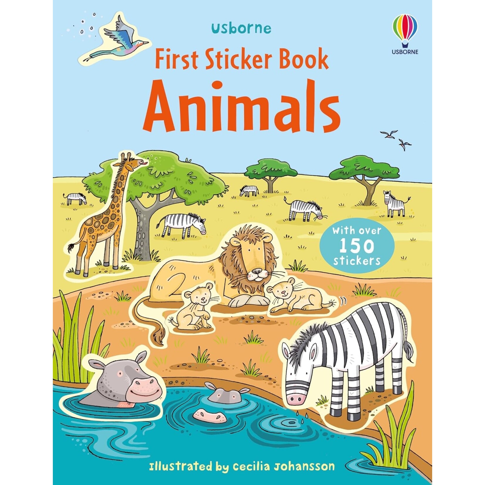 Harper Collins Usborne First  Sticker Book Animals