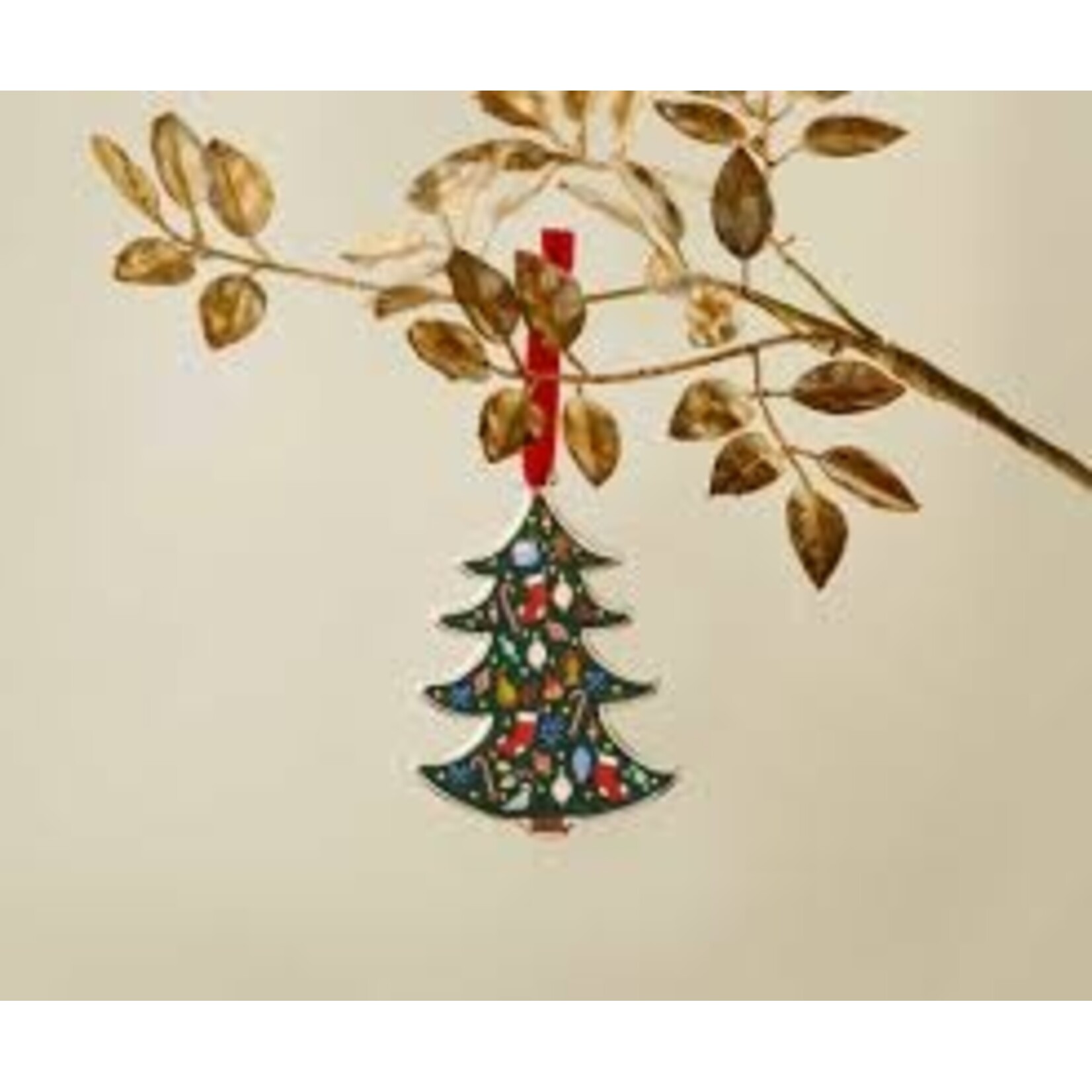 Rifle Paper Co. Holiday Tree Porcelain Ornament