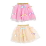 Two's Company Rain-Bows Dress Up Tutu with Multicolor Bows 4-6