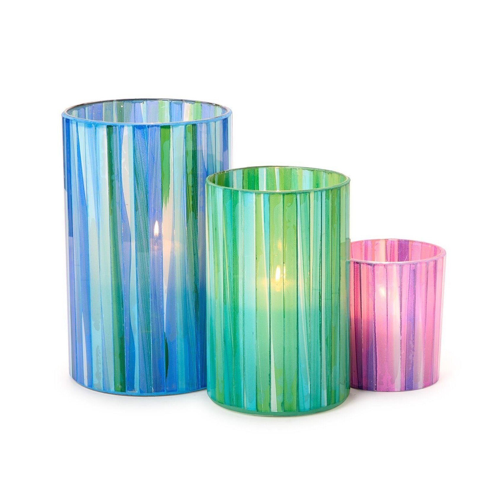 Two's Company Mosaic Candle Holder