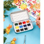 Grabie Grabie Art Watercolor Pocket Set of 12 - Essential Colors