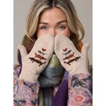 Natural Life Intarsia Mittens