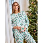 Mary Square Mary Square Annie Pajama Set | Rosy Wreaths