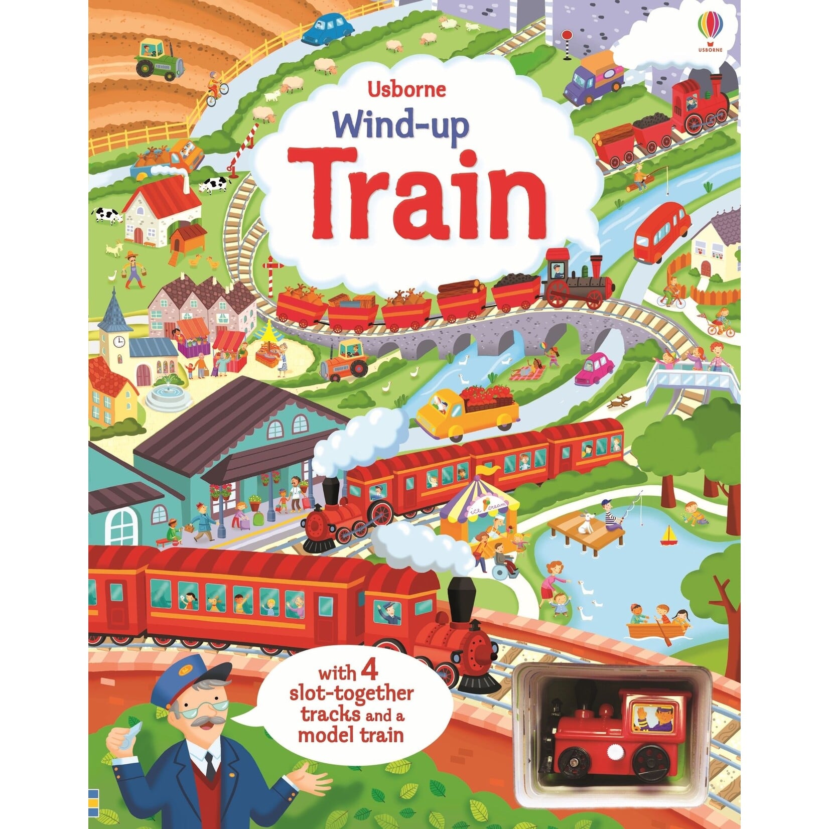 Harper Collins Usborne Wind-up Train