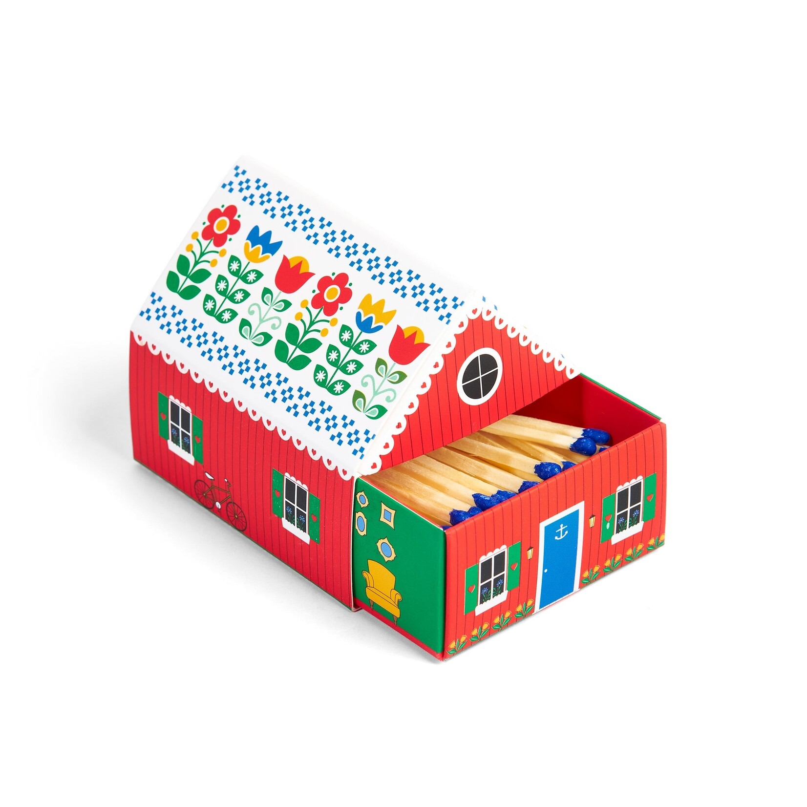 kalastyle Tiny Living Matchbox Cottage Red
