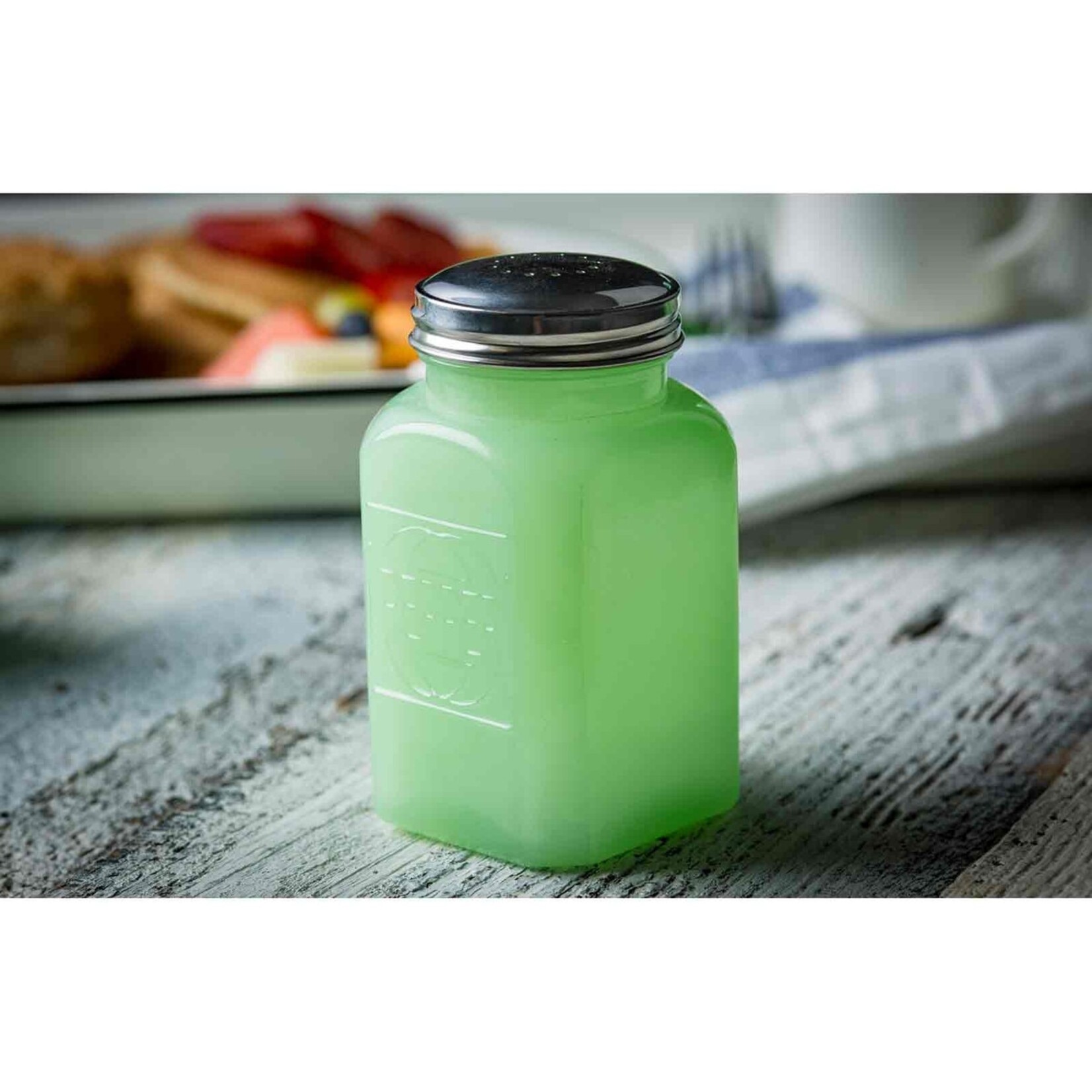 Tablecraft Jadeite Glass Collection 6 oz Range "Pepper" Shaker