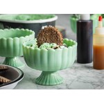 Tablecraft Jadeite Glass Collection Sundae Dish