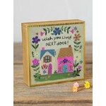 Natural Life Natural Life Tiny Block Keepsake Next Door