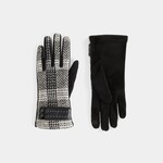 Coco+Carmen Zig Zag Plaid Touchscreen Gloves