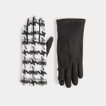 Coco+Carmen Houndstooth Touchscreen Gloves