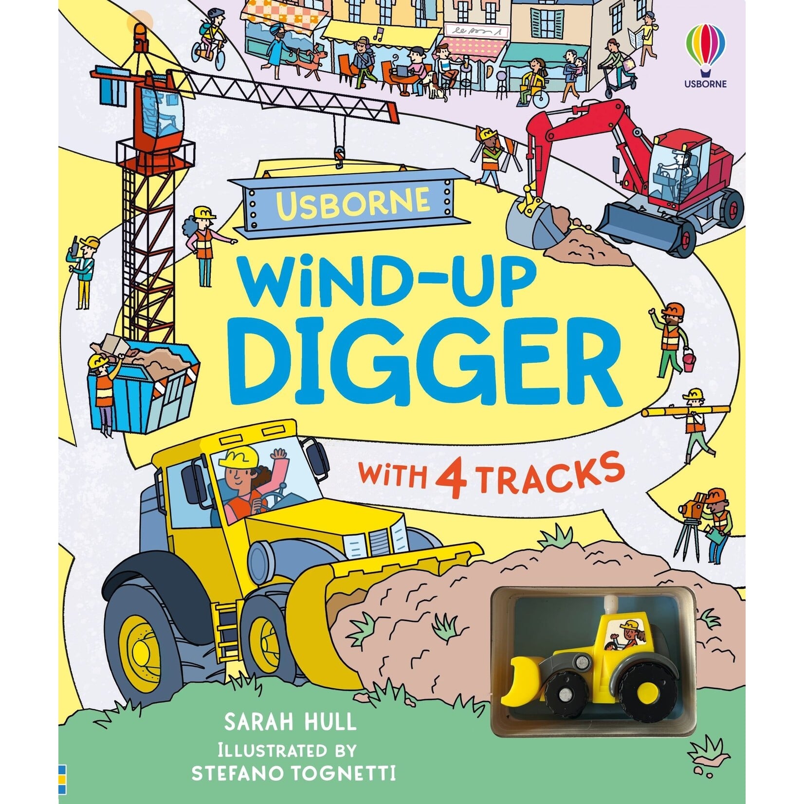 Harper Collins Usborne Wind-Up Digger