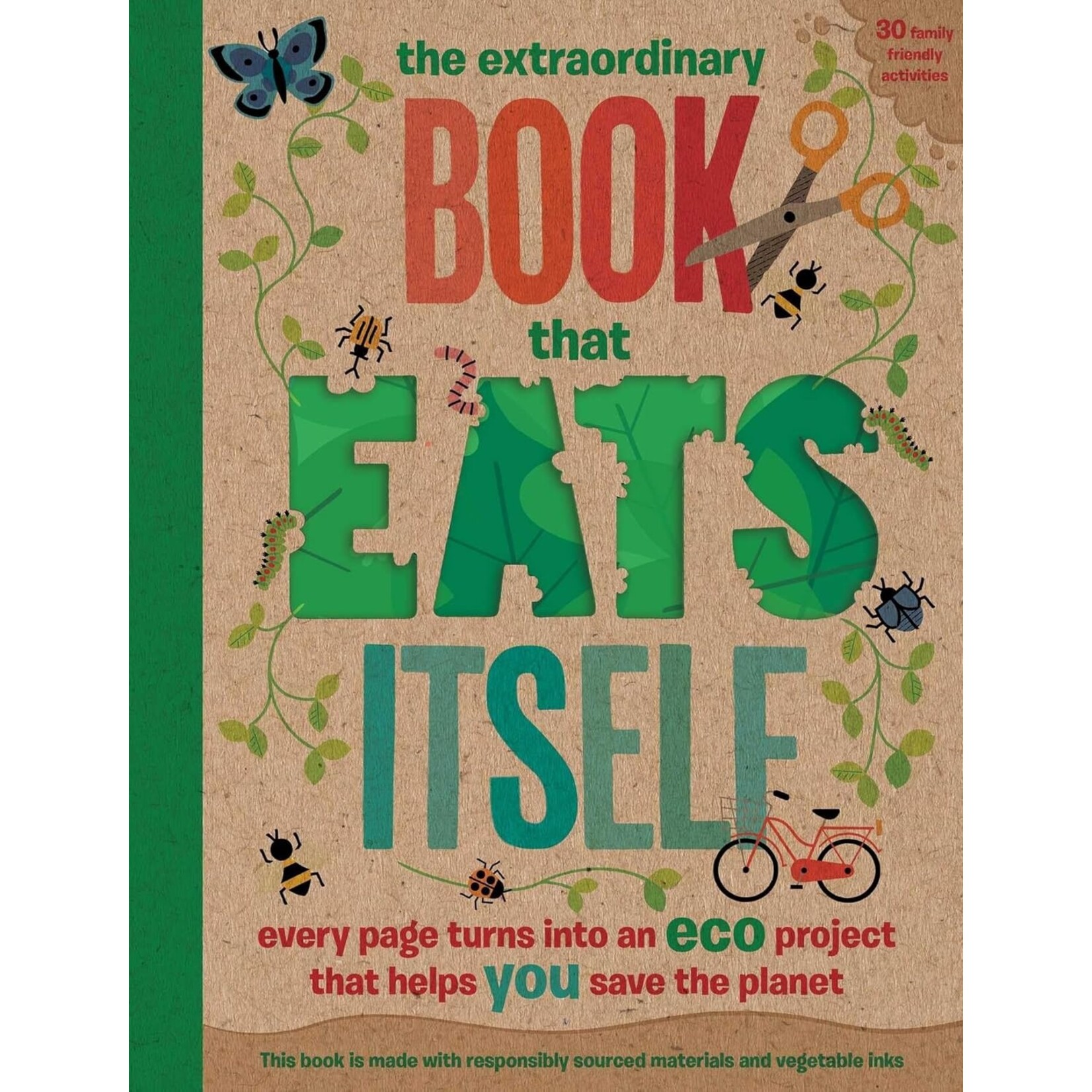 Simon & Schuster The Extraordinary Book That Eats Itself Every Page Turns Into An Eco Project That Helps You Save The Planet