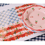 Rifle Paper Co. Americana Melamine Serving Platter with Handles