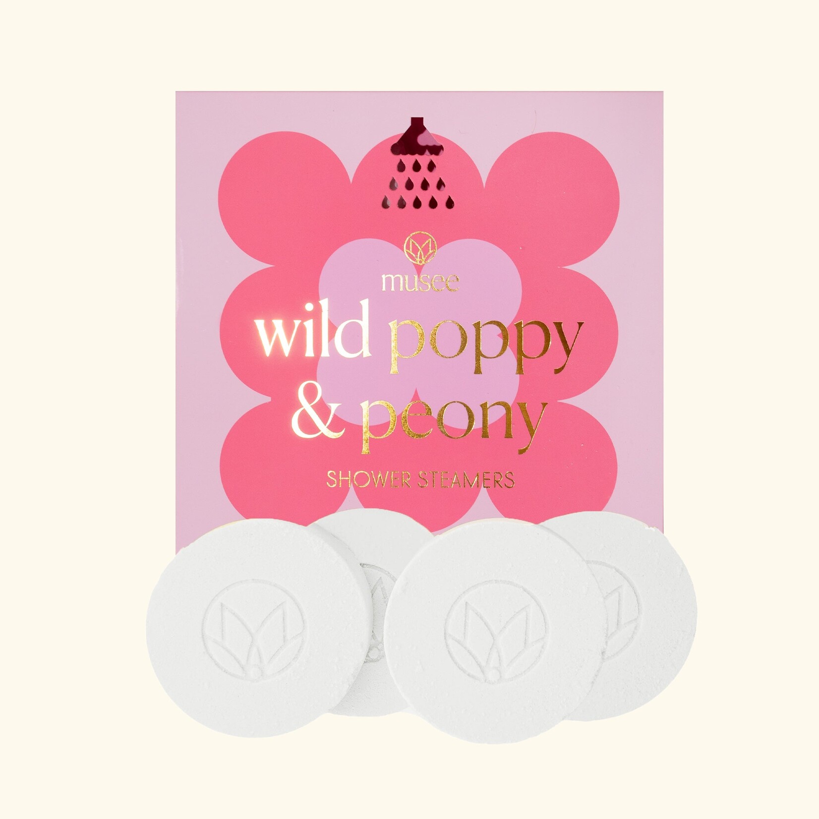 Musee Bath Musee Wild Poppy & Peony Shower Steamers