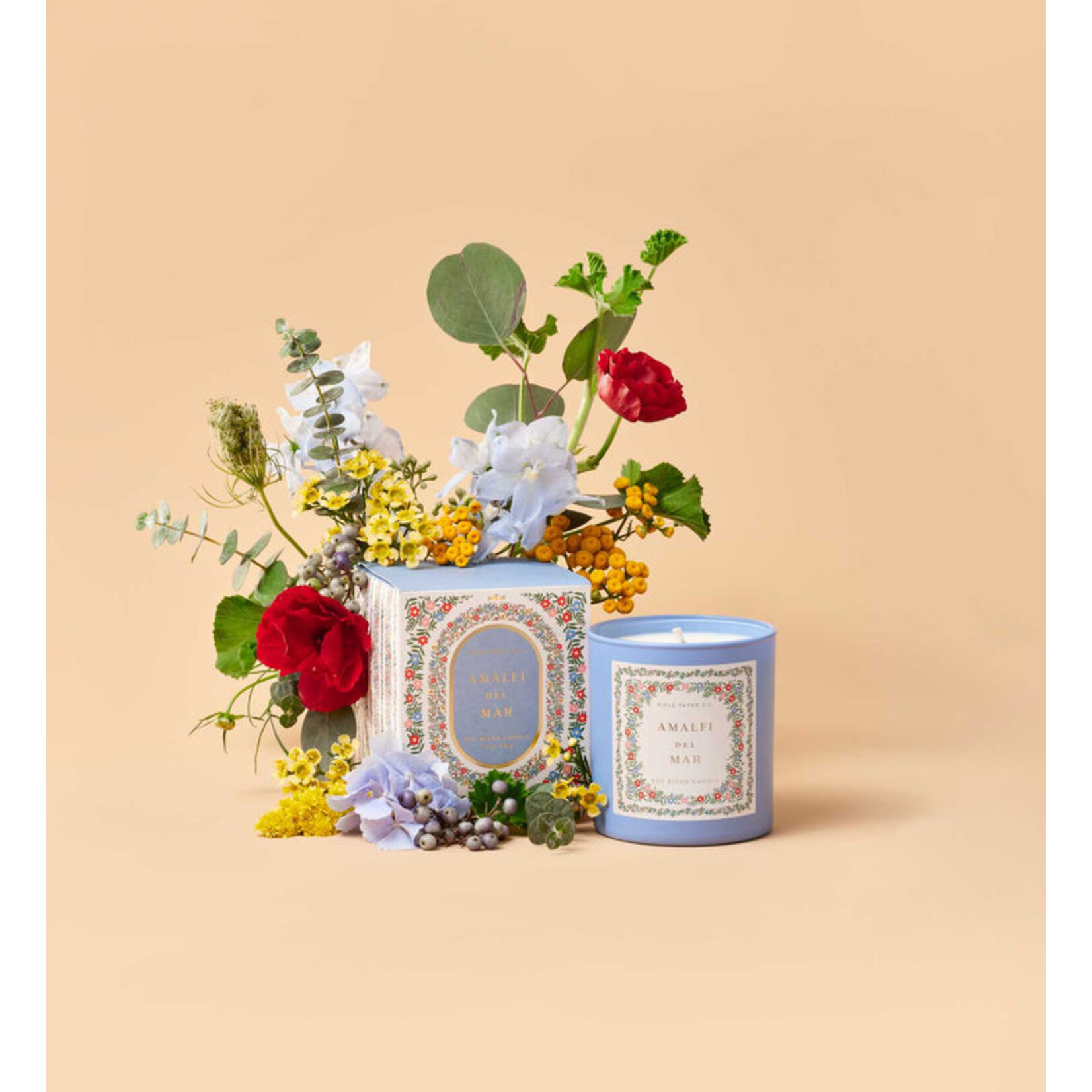 Rifle Paper Co. Rosette Amalfi del Mar 9.5 oz Glass Candle
