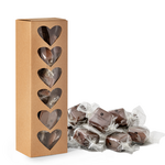Mouth Party, LLC Valentine Raspberry Heart Shaped Caramel Gift Box