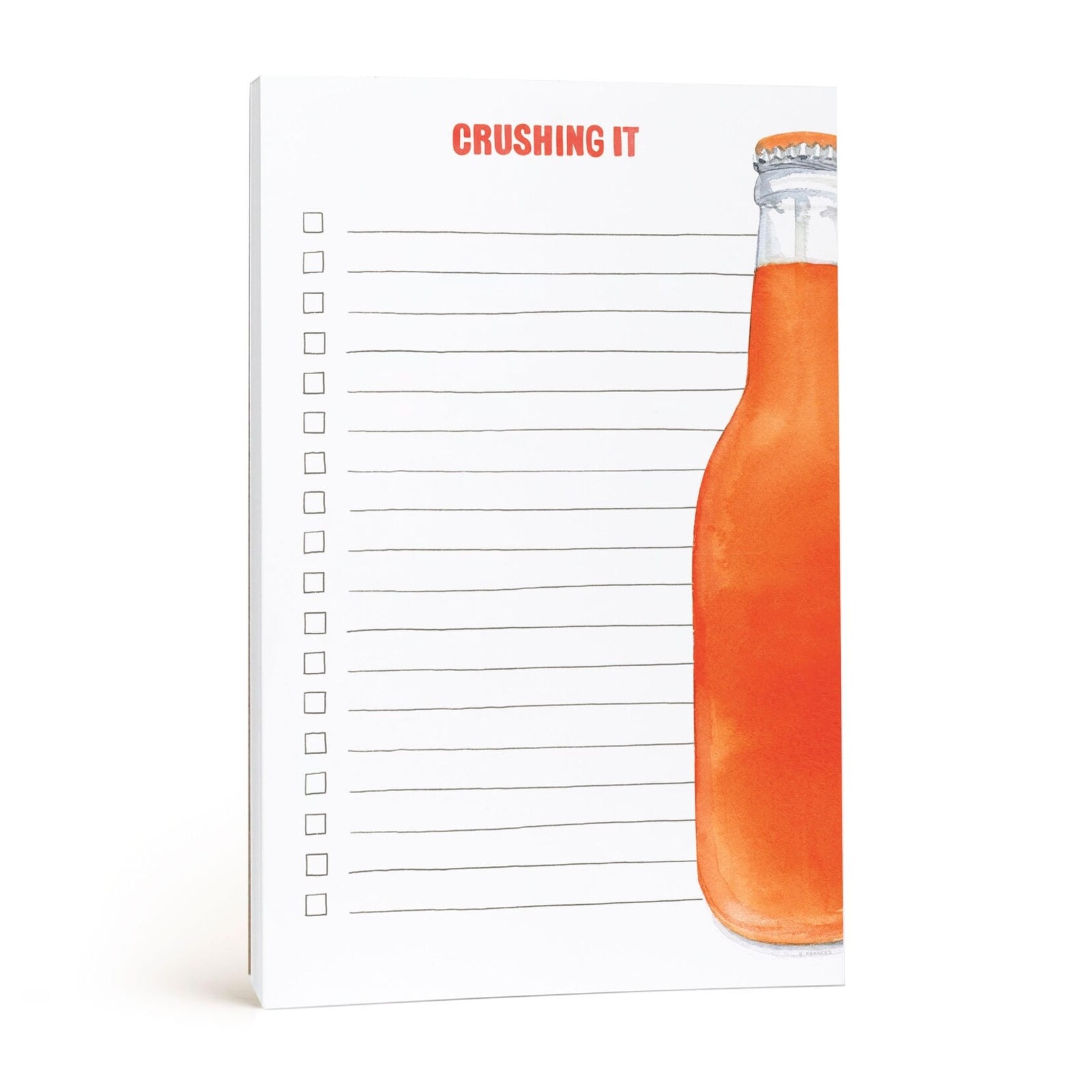 E. Frances Crushing It Notepad