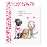 E. Frances Doggie Dress Up Valentine Day Cards Set of 12