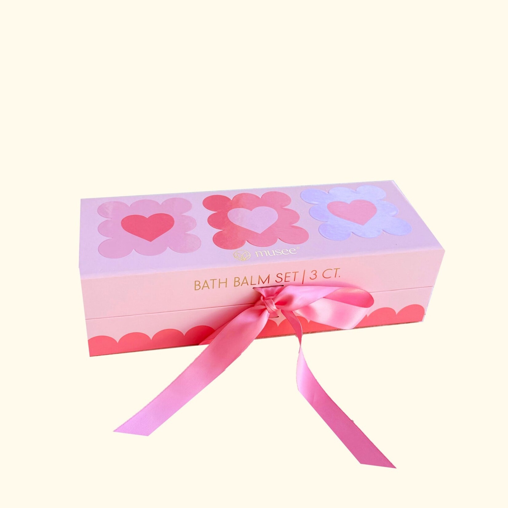 Musee Bath Musee Hearts Three Bath Balm Set