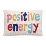 Peking Handicraft Positive Energy Hook Pillow 8x12"