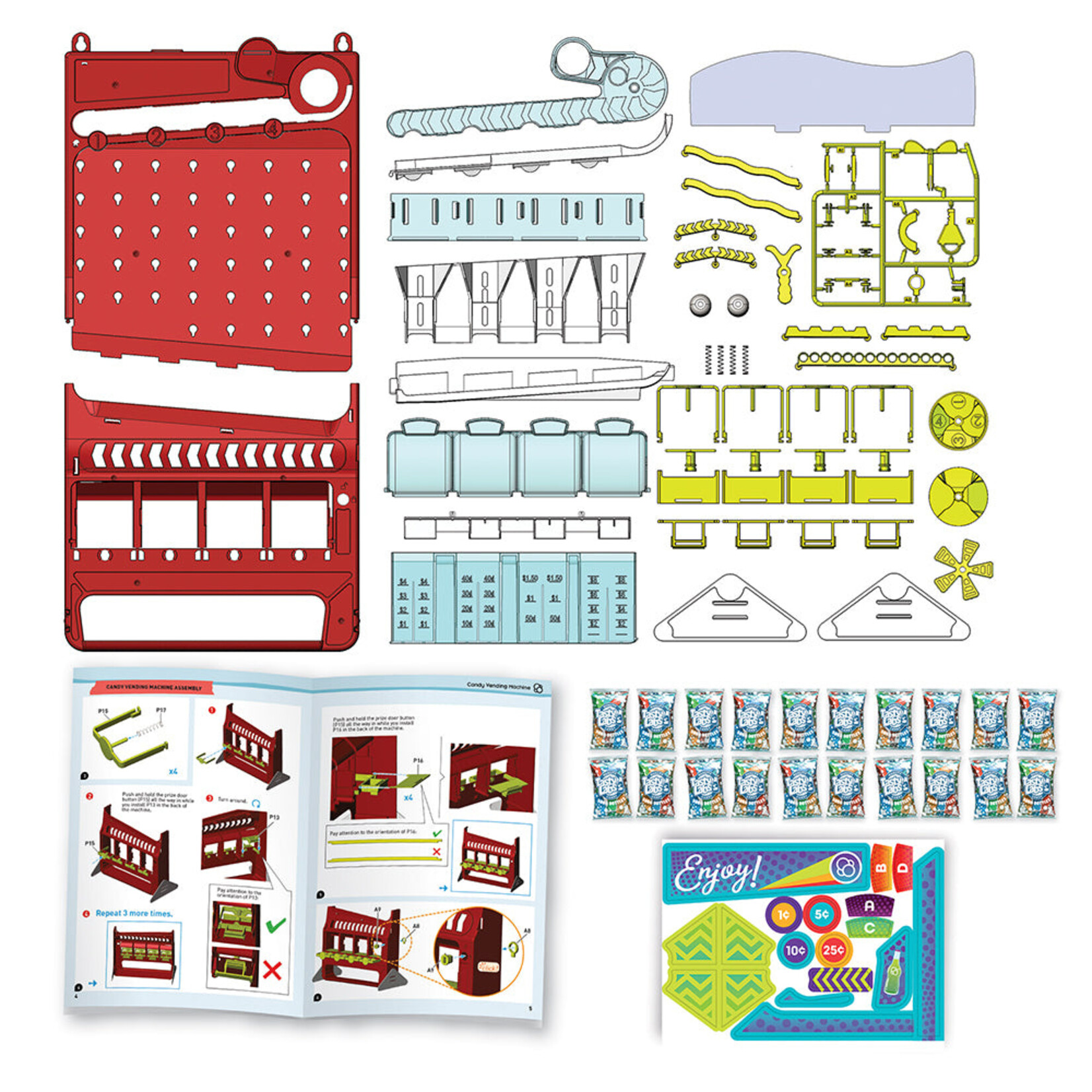 Thames & Kosmos Candy Vending Machine - Super Stunts & Tricks