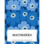 Hachette Book Group Marimekko Notes (Blues) 20 Unikko Notecards and Envelopes